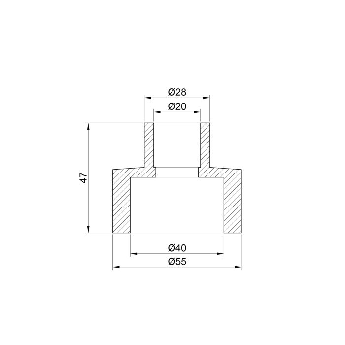 Муфта PPR Alfa Plast 40х20