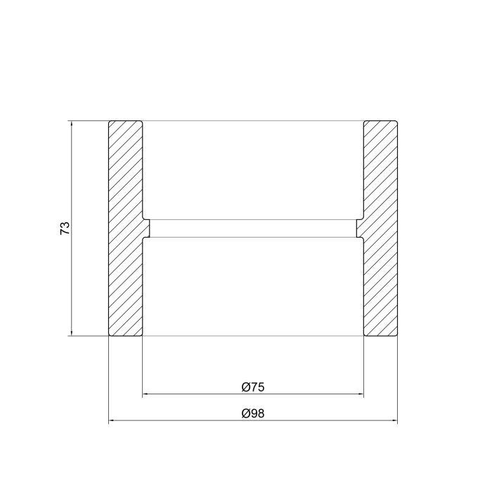 Муфта PPR Thermo Alliance 75