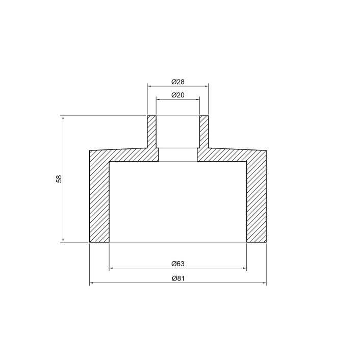 Муфта PPR Thermo Alliance 63х20