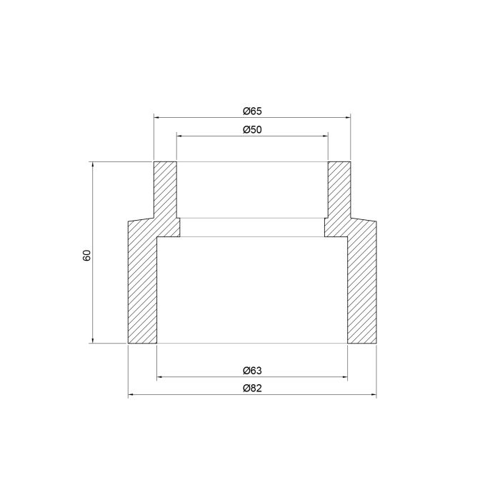 Муфта PPR Thermo Alliance 63х50