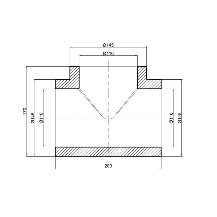 Трійник PPR Thermo Alliance 110