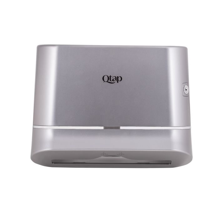 Тримач для паперових рушників Qtap Pohodli 300 мм QTDR600SP Brushed Nickel (Pobut)