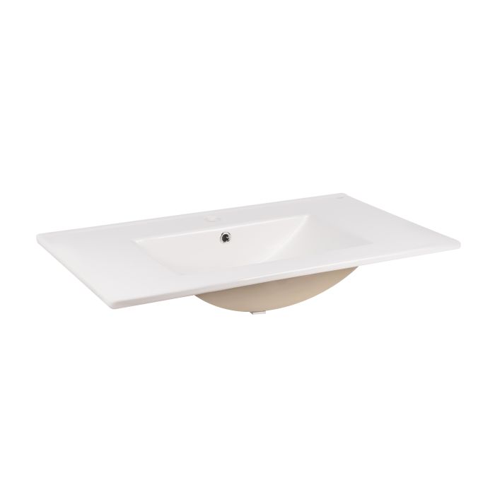 Раковина Qtap Albatross New 810x470x180 White з донним клапаном QT0111750680W