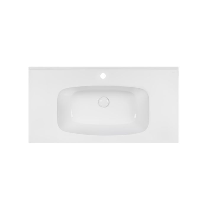 Раковина Qtap Albatross 5H 1000х500х210 White з донним клапаном QT01115100HW