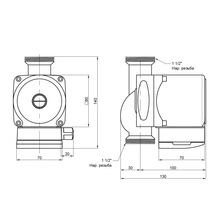 Насос Grundfos Icma 25/40 №P320